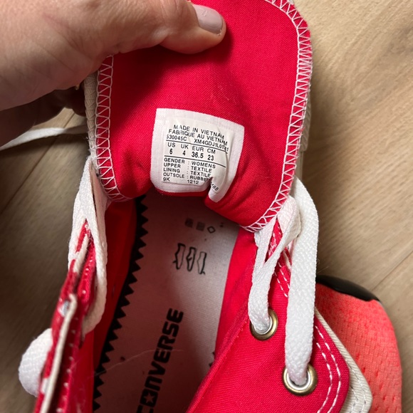 Converse Chuck Taylor Double-Tongue Polka Dot Hi-top Sneakers (Size 6) - Picture 11 of 16